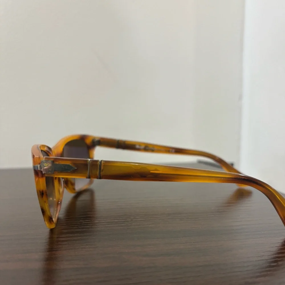Persol Honey Tortoiseshell Brown Gradient Lens Sunglasses